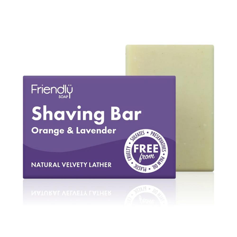 Sabonete Para Barbear Laranja E Alfazema Friendly Soap 95g