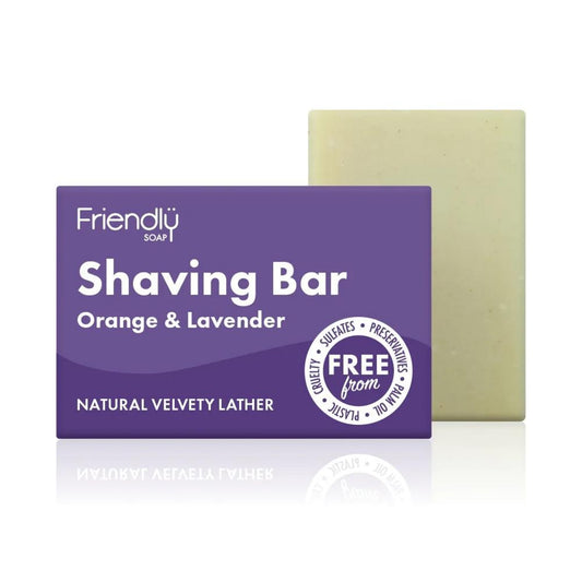 Orange Lavender Shaving Soap Friendly Soap 95g