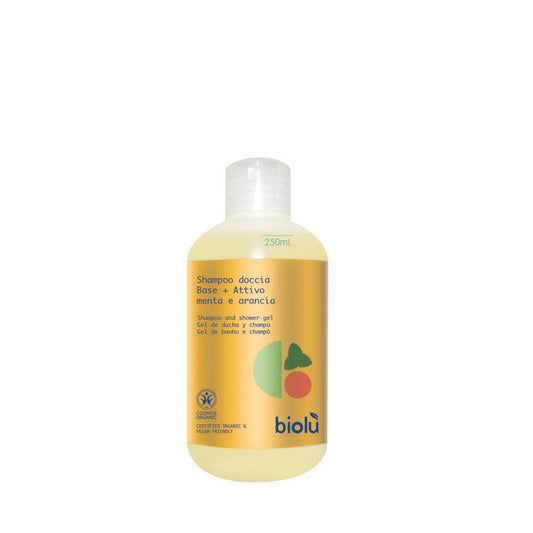 Shower Gel And Shampoo 2 in 1 Bio Biolu 250ml