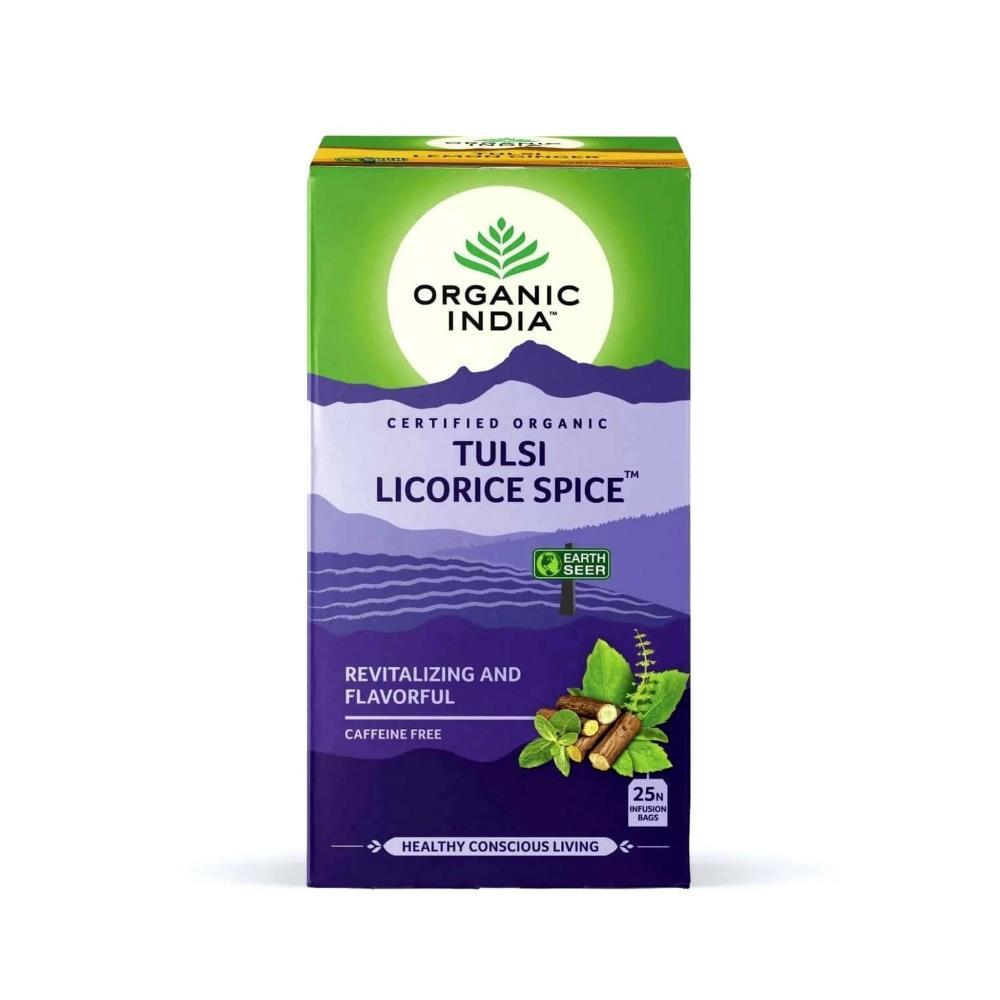 Organic India Tulsi Licorice Spice 25 Sachets