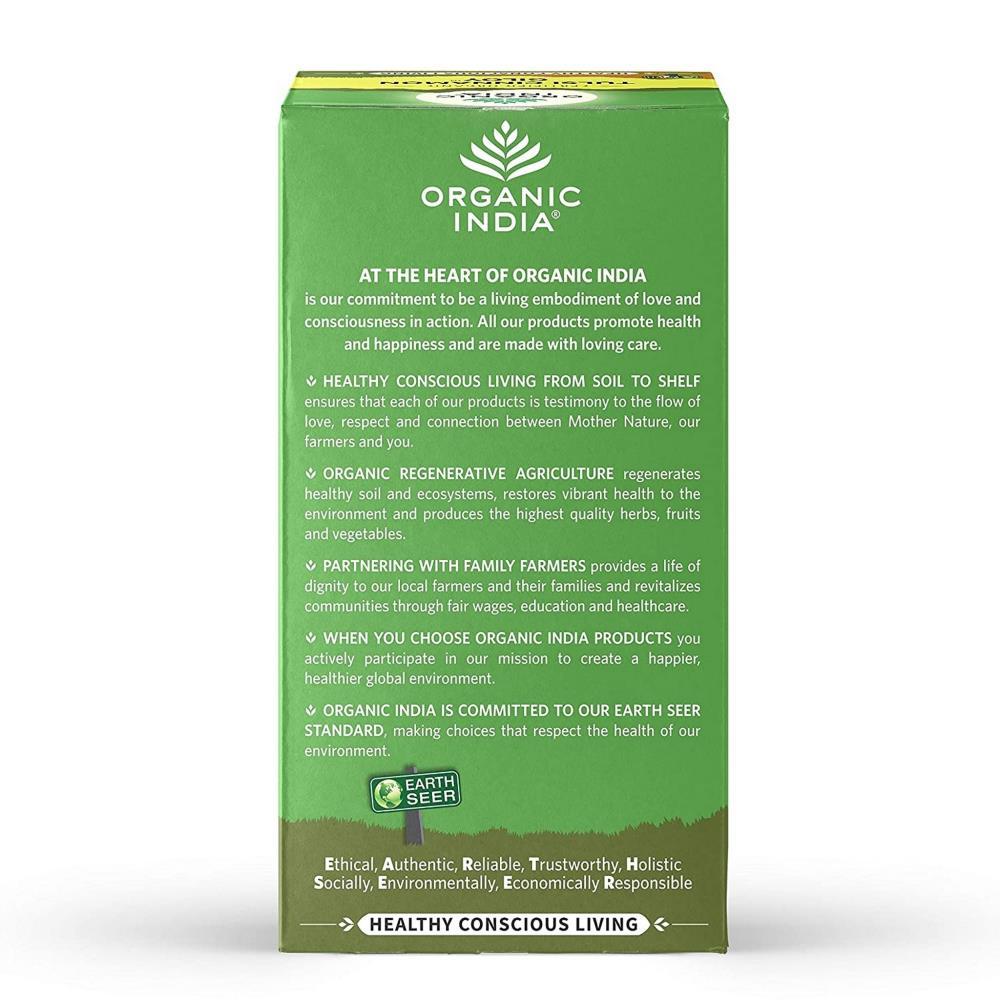 Organic IndiaTulsi Cinnamon Giloy 25 Saquetas