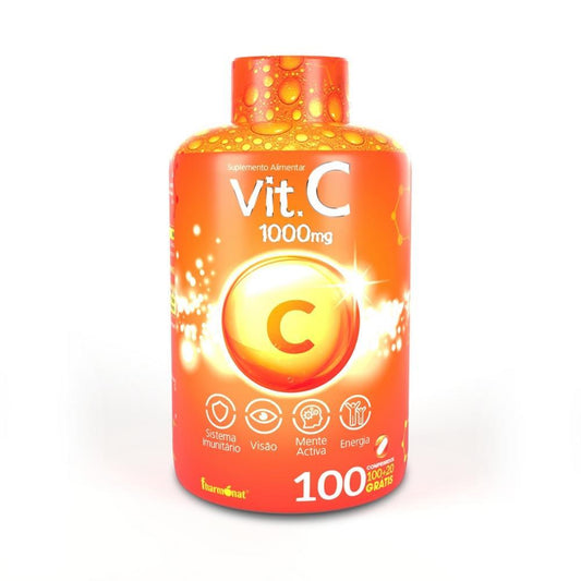 Vitamina C 1000mg Fharmonat 100 Comprimidos