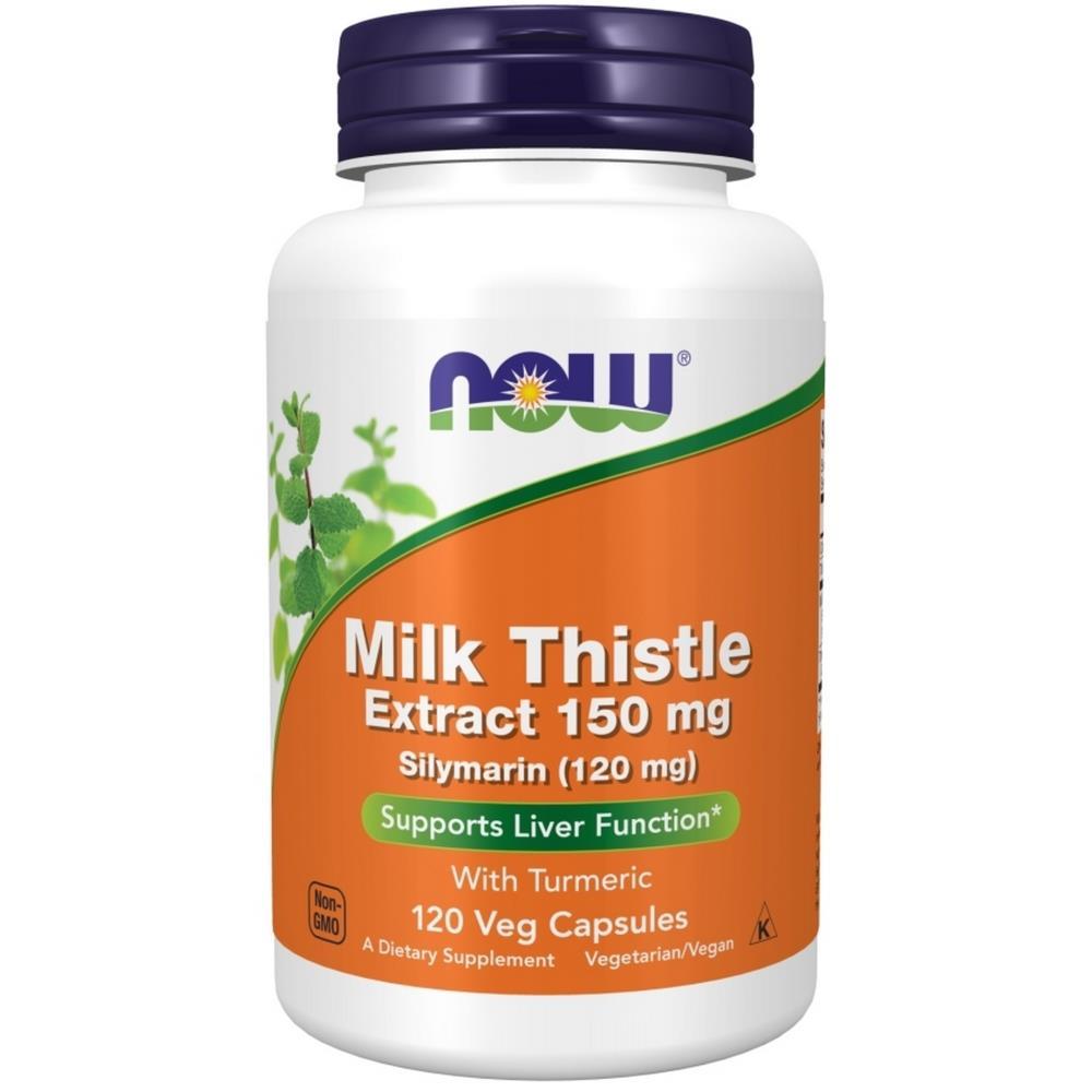 Milk Thistle (Silymarin)150Mg Now Foods 60 Capsules
