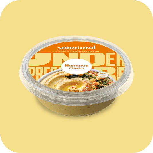 Hummus with Extra Virgin Olive Oil 100% Natural Sonatural 200g