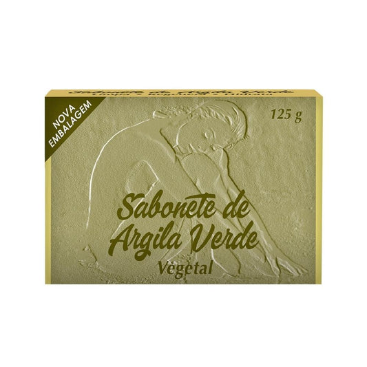 Sabonete De Argila Verde Cem Porcento 125g
