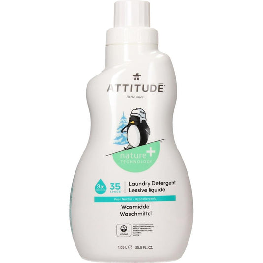 Attitude Liquid Detergent Baby Clothes Eco Pera 35 Doses
