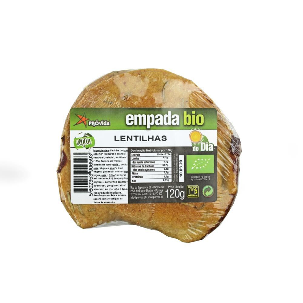 Empada De Lentilhas Bio Próvida 100G