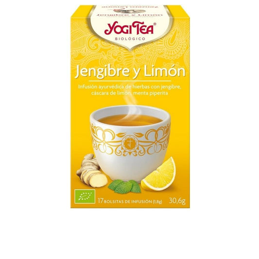 Yogi Tea Bio Ginger Lemon 17 Saq